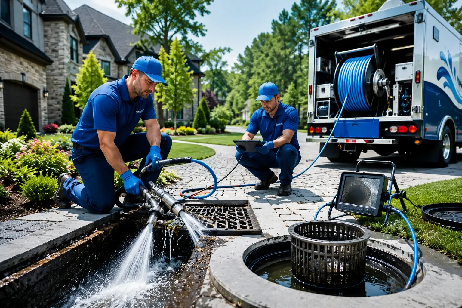 Local outdoor drain cleaning professionals in Pittsfield, NH